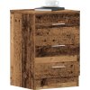 Noční stolek 38 x 35 x 56 cm dřevotříska [800456] (Barva dub sonoma)