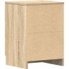 Noční stolek 38 x 35 x 56 cm dřevotříska [800456] (Barva dub sonoma)