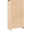 Skříň highboard 80 x 35 x 154 cm masivní borové dřevo [823519] (Barva Přírodní)