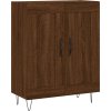 Skříň highboard 69,5 x 34 x 180 cm kompozitní dřevo [3189955] (Barva Šedá sonoma)