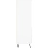 Skříň highboard 40 x 36 x 110 cm kompozitní dřevo [831508] (Barva Bílá)