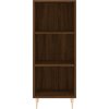 Skříň highboard 34,5x34x180 cm kompozit [3198970] (Barva Černá)