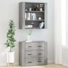 Skříň highboard kompozitní dřevo [3185394] (Barva dub sonoma)
