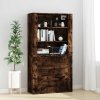 Skříň highboard kompozitní dřevo [3185394] (Barva dub sonoma)