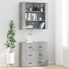 Skříň highboard kompozitní dřevo [3185394] (Barva dub sonoma)