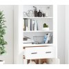 Skříň highboard kompozit [3185375] (Barva Bílá)