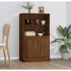 Skříň highboard 60 x 35,5 x 103,5 kompozitní dřevo [816312] (Barva Bílá)
