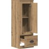 Skříň highboard 36 x 35,5 x 103,5 kompozitní dřevo [816304] (Barva Bílá)