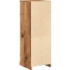 Skříň highboard 36 x 35,5 x 103,5 kompozitní dřevo [816304] (Barva Bílá)