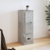 Skříň highboard 36 x 35,5 x 103,5 kompozitní dřevo [816304] (Barva Bílá)
