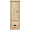 Skříň highboard 36 x 35,5 x 103,5 kompozitní dřevo [816304] (Barva Bílá)
