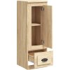 Skříň highboard 36 x 35,5 x 103,5 kompozitní dřevo [816304] (Barva Bílá)