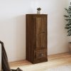 Skříň highboard 36 x 35,5 x 103,5 kompozitní dřevo [816304] (Barva Bílá)