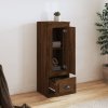 Skříň highboard 36 x 35,5 x 103,5 kompozitní dřevo [816304] (Barva Bílá)