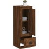 Skříň highboard 36 x 35,5 x 103,5 kompozitní dřevo [816304] (Barva Bílá)