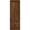 Skříň highboard 36 x 35,5 x 103,5 kompozitní dřevo [816304] (Barva Bílá)