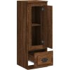 Skříň highboard 36 x 35,5 x 103,5 kompozitní dřevo [816304] (Barva Bílá)