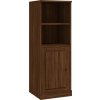 Skříň highboard artisan 36 x 35,5 x 103,5 kompozitní dřevo [816327] (Barva Hnědý dub)