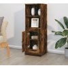 Skříň highboard artisan 36 x 35,5 x 103,5 kompozitní dřevo [816327] (Barva Hnědý dub)