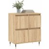 Příborník 60 x 35 x 70 cm kompozitní dřevo [831207] (Barva dub sonoma)