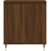 Příborník 60 x 35 x 70 cm kompozitní dřevo [827155] (Barva Hnědý dub)