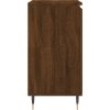 Příborník 60 x 35 x 70 cm kompozitní dřevo [827155] (Barva Hnědý dub)