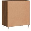 Příborník 60 x 35 x 70 cm kompozitní dřevo [827155] (Barva Hnědý dub)