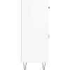 Příborník 69,5 x 34 x 90 cm kompozitní dřevo [827974] (Barva Bílá s vysokým leskem)