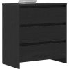 Příborník 70x41x75 cm kompozitní dřevo [809747] (Barva Černá)
