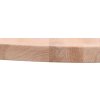 Stolní deska Ø 80 x 4 cm kulatá masivní bukové dřevo [355925] (Barva Světle hnědá)