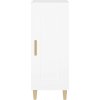 Příborník 34,5 x 34 x 90 cm kompozitní dřevo [812411] (Barva Bílá)