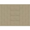 Příborník 88x30x64 cm kompozitní dřevo [815370] (Barva Šedá sonoma)