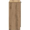 Příborník 90,5 x 30 x 70 cm kompozitní dřevo [817025] (Barva Šedá sonoma)