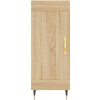 Příborník 34,5 x 34 x 90 cm kompozitní dřevo [830423] (Barva dub sonoma)