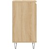 Příborníky 2 ks 40 x 35 x 70 cm kompozitní dřevo [831059] (Barva dub sonoma)