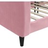 Válenda 100 x 200 cm samet [354096] (Barva Růžová)