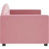 Válenda 80 x 200 cm samet [354132] (Barva Růžová)