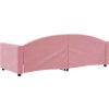 Válenda 80 x 200 cm samet [354132] (Barva Růžová)