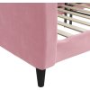 Válenda 90 x 200 cm samet [354089] (Barva Růžová)