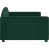 Válenda 100 x 200 cm samet [354145] (Barva Tmavě zelená)