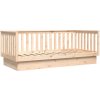 Válenda bez matrace 100 x 200 cm masivní borovice [821569] (Barva Přírodní)