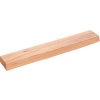 Nástěnná police 60x10x4 cm ošetřený masivní dub [363639] (Barva Světle hnědá)