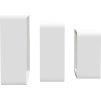 Nástěnné police kostky 3 ks MDF [323952] (Barva Bílá)
