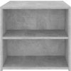 Odkládací stolek 50 x 50 x 45 cm kompozitní dřevo [806384] (Barva Šedá)