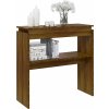 Konzolový stolek 80 x 30 x 80 cm dřevotříska [808317] (Barva dub sonoma)