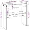 Konzolový stolek 80 x 30 x 80 cm dřevotříska [808317] (Barva dub sonoma)