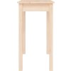 Konzolový stolek 80 x 40 x 75 cm masivní borové dřevo [814244] (Barva Přírodní)