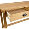 Konzolový stolek Hill 2 zásuvky 110x45x74 cm borové dřevo [288991] (Barva Hnědá)