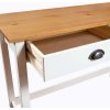 Konzolový stolek Hill 2 zásuvky 110x45x74 cm borové dřevo [288991] (Barva Hnědá)