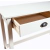 Konzolový stolek Hill 2 zásuvky 110x45x74 cm borové dřevo [288991] (Barva Hnědá)